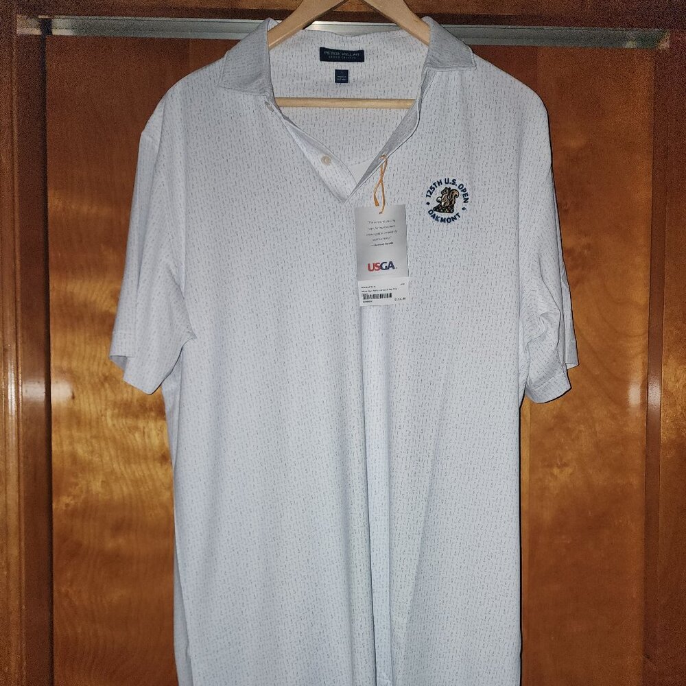 Peter Millar 2025 U.S. Open Oakmont Villa Keys Performance Golf Polo